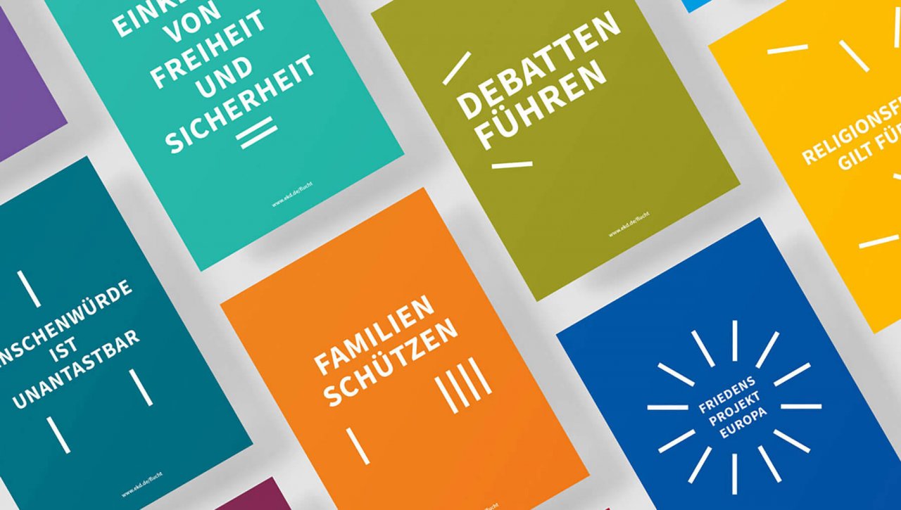 Arbeitsbeispiel Design Print - EKD